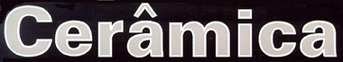 Logomarca do periódico: Cerâmica