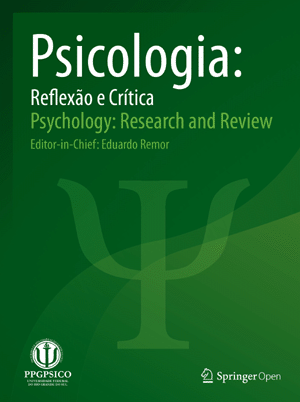 Logomarca do periódico: Psicologia: Reflexão e Crítica