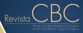 Logomarca do periódico: Revista do Colégio Brasileiro de Cirurgiões