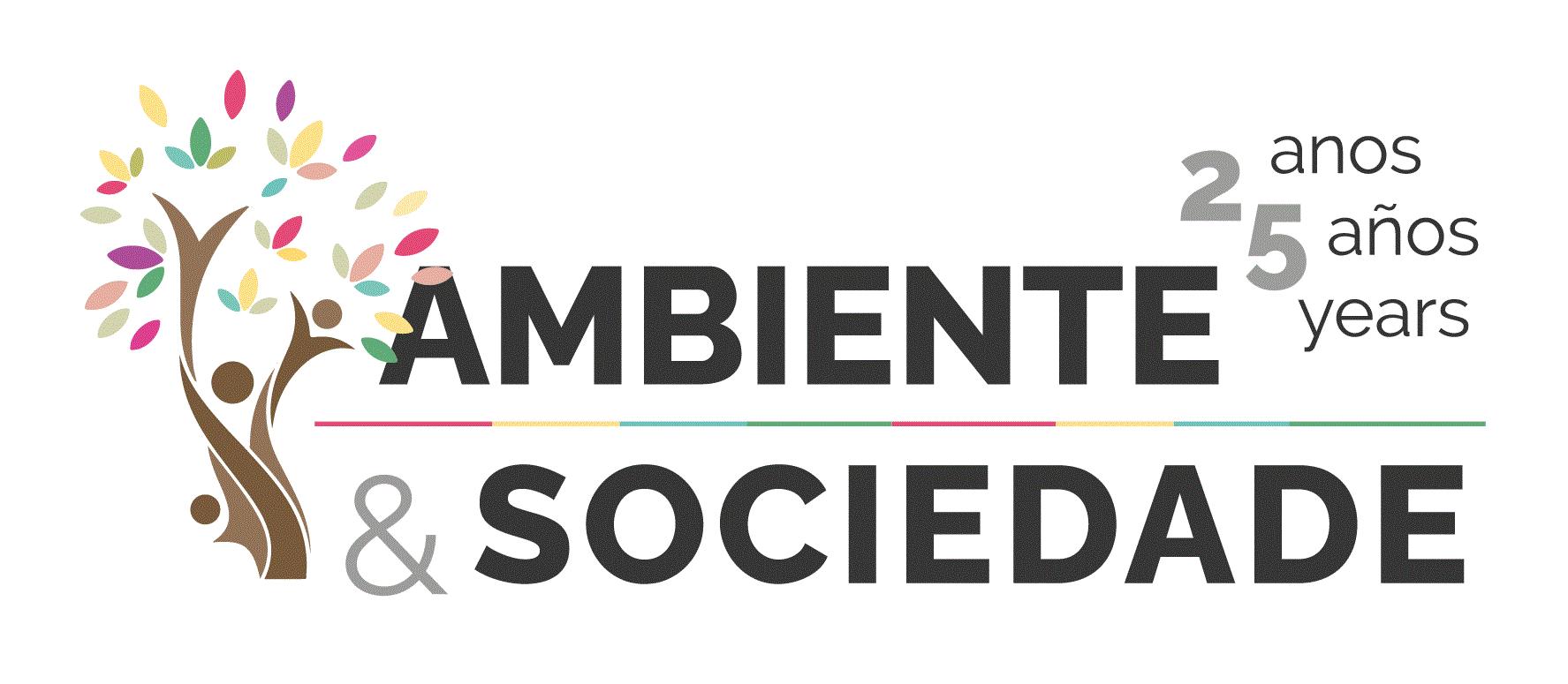Logomarca do periódico: Ambiente & Sociedade