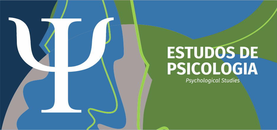 Logomarca do periódico: Estudos de Psicologia (Campinas)