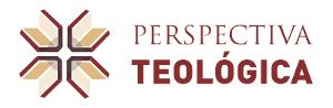 Logomarca do periódico: Perspectiva Teológica